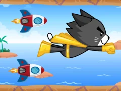 Mchezo Flying Cat online