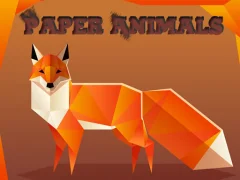 Paper Animals Pair — безплатна онлайн игра