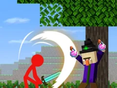 Stickman vs Craftman — free online game