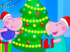 Jeu Hippo Christmas Calendar  en ligne