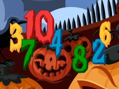 Halloween Hidden Numbers — bezplatná online hra
