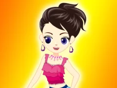 Cute Girl Dress Up — bezplatná online hra