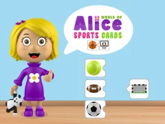 Permainan World of Alice Sports Cards talian