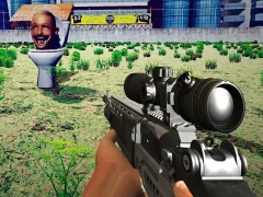 Sniper Hunting Skibidi Toilet 