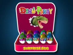 Permainan Surprise Egg Dino Party secara online