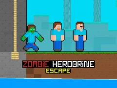 Zombie Herobrine Escape — δωρεάν online παιχνίδι