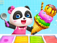 Little Panda Ice Cream Game — free online game