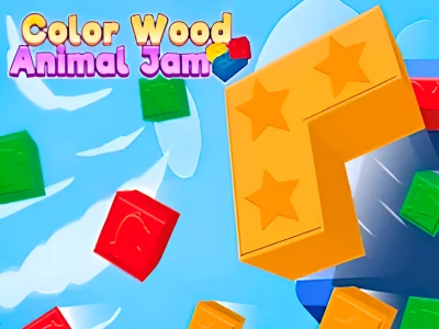 Color Wood Animal Jam — free online game
