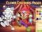 Clown Coloring Pages — free online game