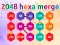 2048 Hex Chain Merge — free online game