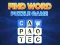 Find Word Puzzle Game — free online game