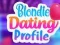 Blondie Dating Profile — free online game