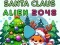 Santa Claus Alien 2048 — free online game