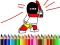 Back To School: Hero Coloring Book — free online game