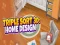 Triple Sort 3D Home Design — free online game