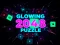 Glowing 2048 Puzzle — free online game