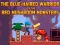The Blue-Haired Warrior vs the Red Mushroom Monsters — free online game