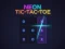 Neon Tic-Tac-Toe — free online game