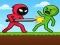 Red Stickman vs Monster School — free online game