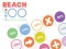 Reach 100 Game of dots — free online game