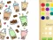 Cute Boba Coloring Book for Kids — free online game
