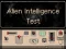 Alien Intelligence Test — free online game