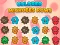 Colored Microbes Rows — free online game