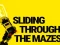 Игра Sliding Through The Mazes онлайн