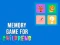 Memory Game for Childrens — free online game