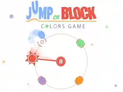 Trò chơi Jump or Block Colors Game trực tuyến