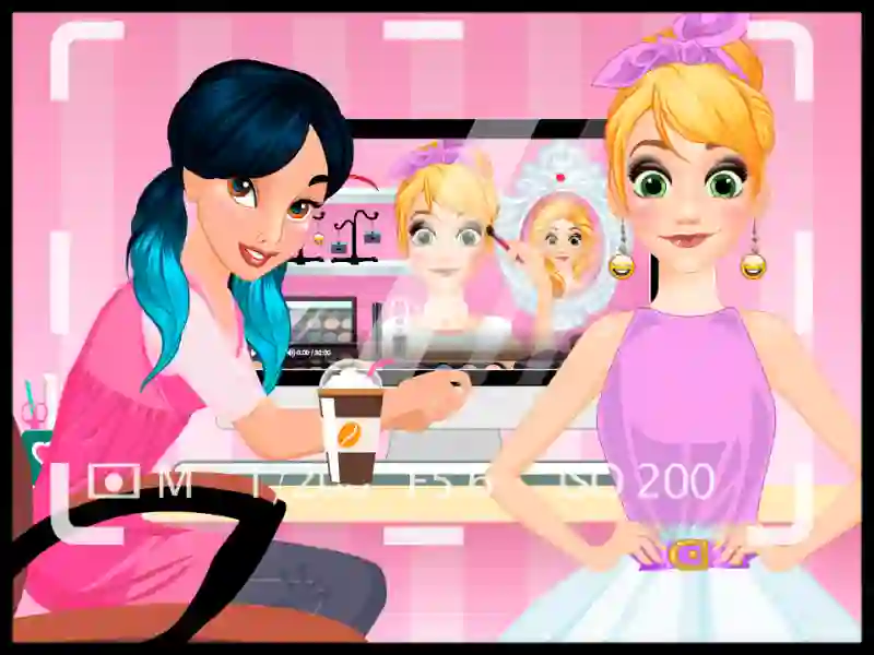 Princesses Beauty Vlog — free online game