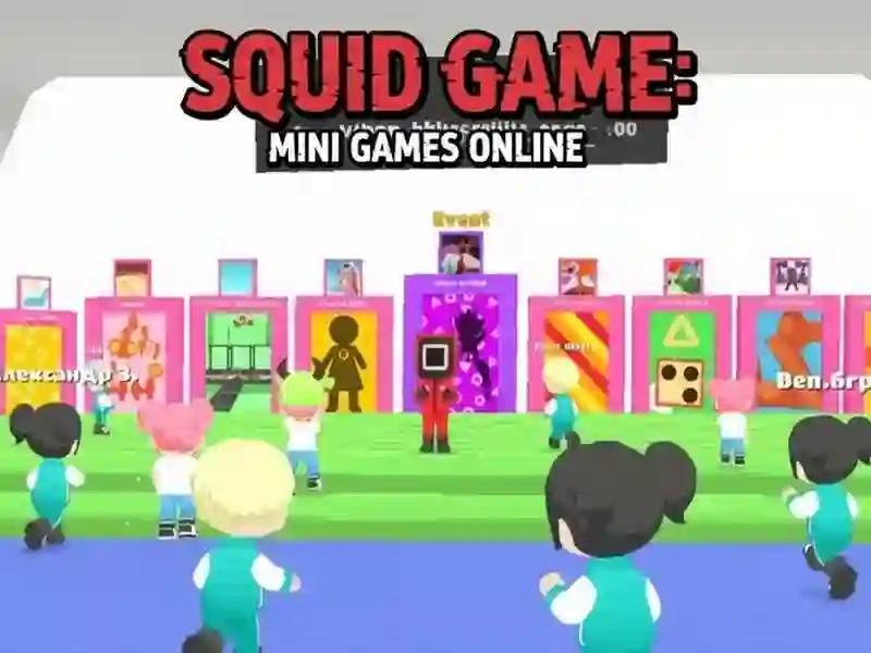 Squid Game: Mini Games Online — free online game