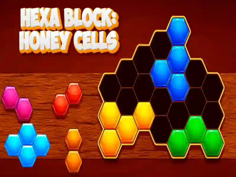 Xogo Hexa Block: Honey Cells en liña