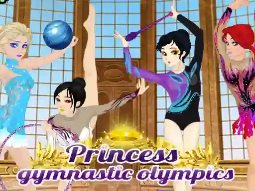 Princess Gymnastic Olympics — bezplatná online hra