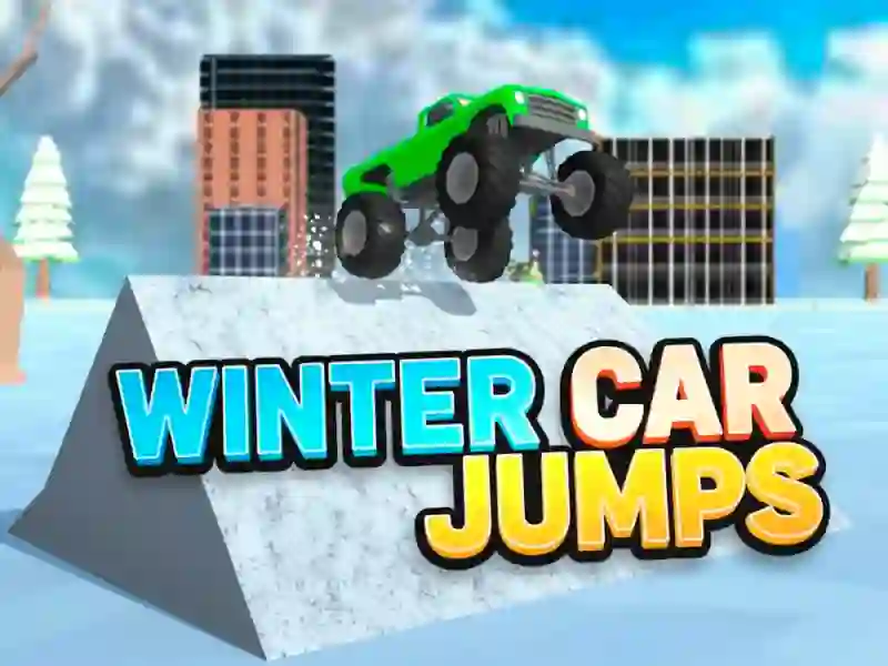 Winter Car Jumps — free online game