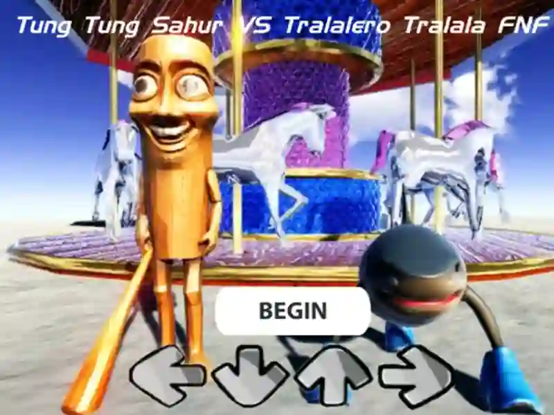 Tung Tung Sahur VS Tralalero Tralala FNF — free online game