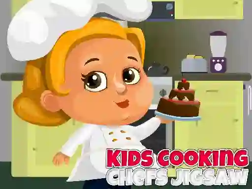 Kids Cooking Chefs Jigsaw   — free online game