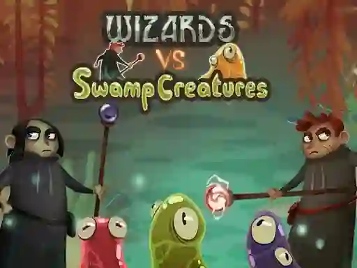 Wizards vs swamp creatures — free online game