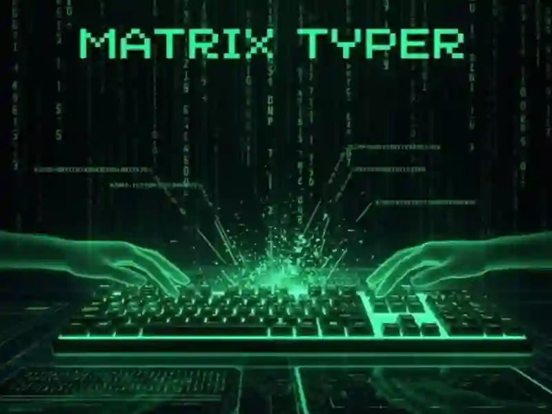Matrix Typer Game — free online game