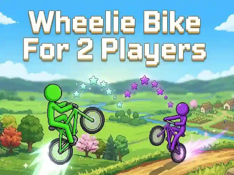 Wheelie Bike For 2 Players — free online game