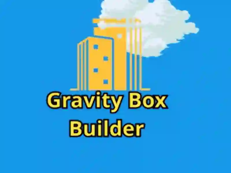 Gravity Box Builder — free online game