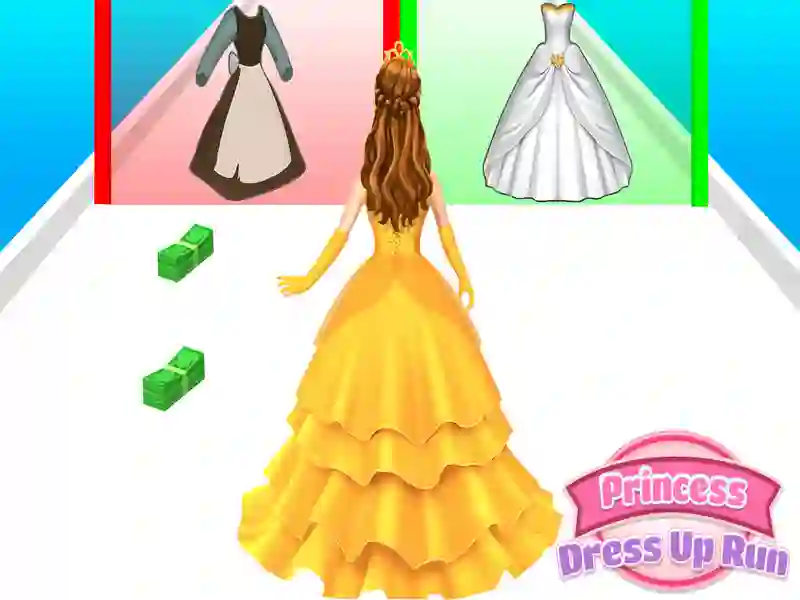 Princess Dress Up Run — free online game