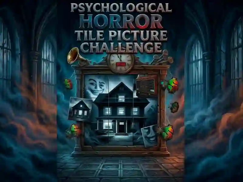 Psychological Horror Tile Picture Challenge — free online game