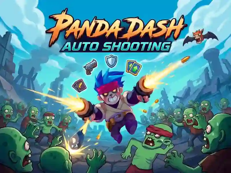 Panda Dash Auto Shooting — free online game