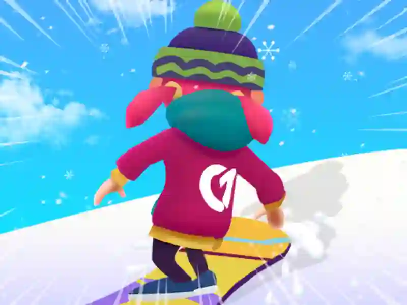 Snowboard Game Party — free online game