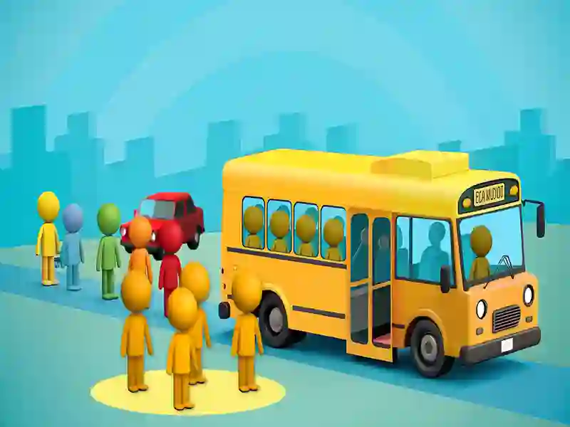 Crazy Bus Station — free online game