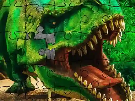 Dino Park Jigsaw — nemokamas žaidimas internete