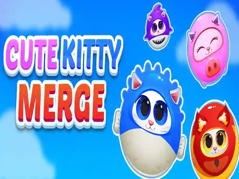 Cute Kitty Merge — free online game