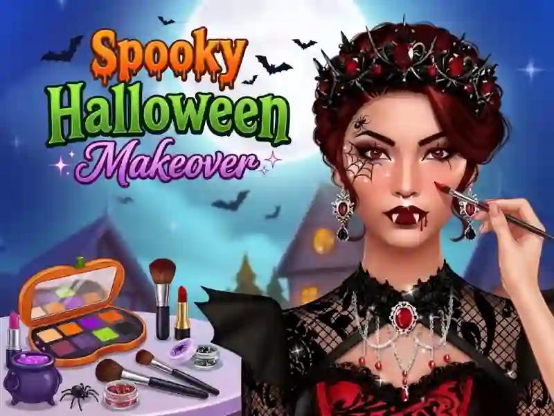 Spooky Halloween Makeover — free online game