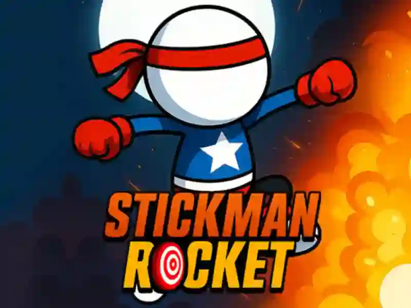 Stickman Rocket — free online game